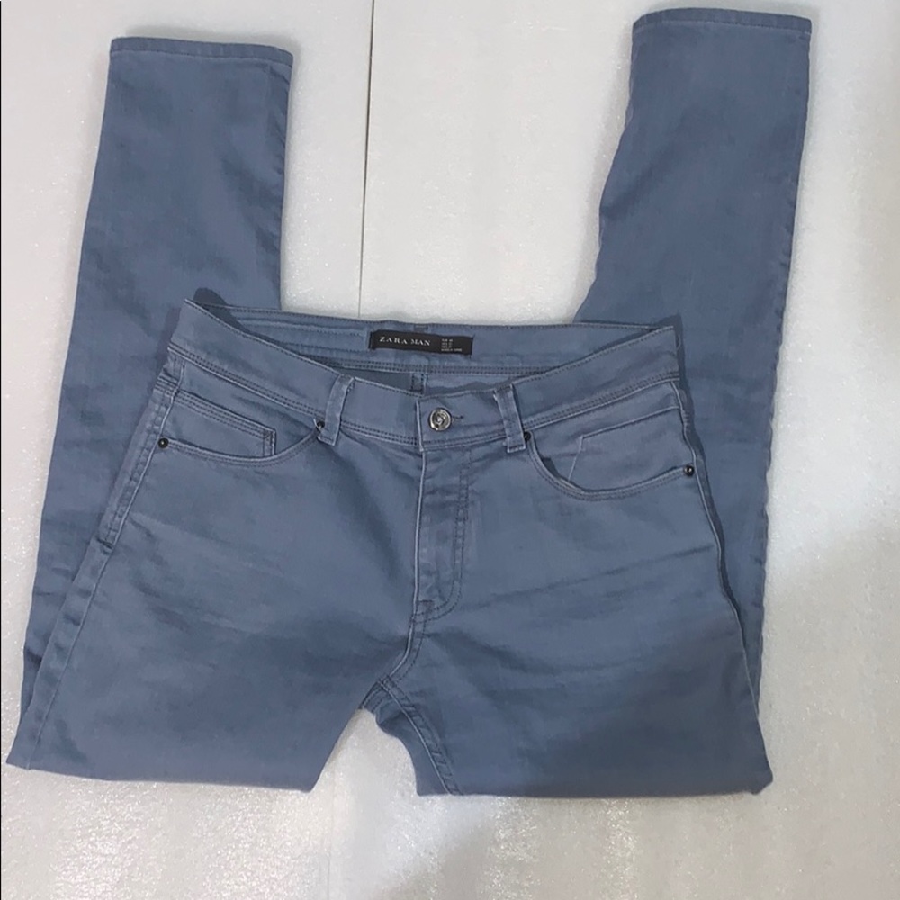 Zara Man Skinny Light Blue Skinny Jeans (KB007)